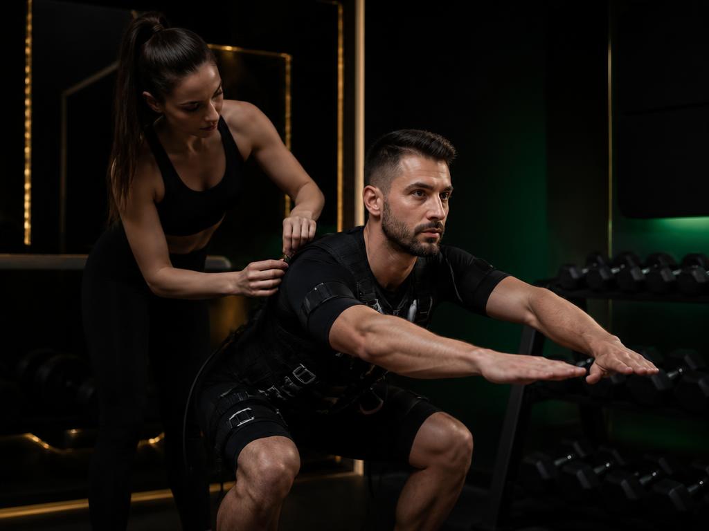 EMS training session at Urban Motion Studio
